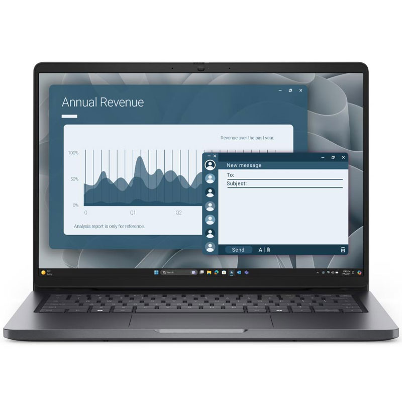 Laptop Dell Pro 14 Plus PB14250 71076112 /Ultra 5-236V vPro/16GB/512GBSSD/14 FHD+/55Wh, ax+BT, FP, BL, KYHD, Win 11 Home, 1Y WTY