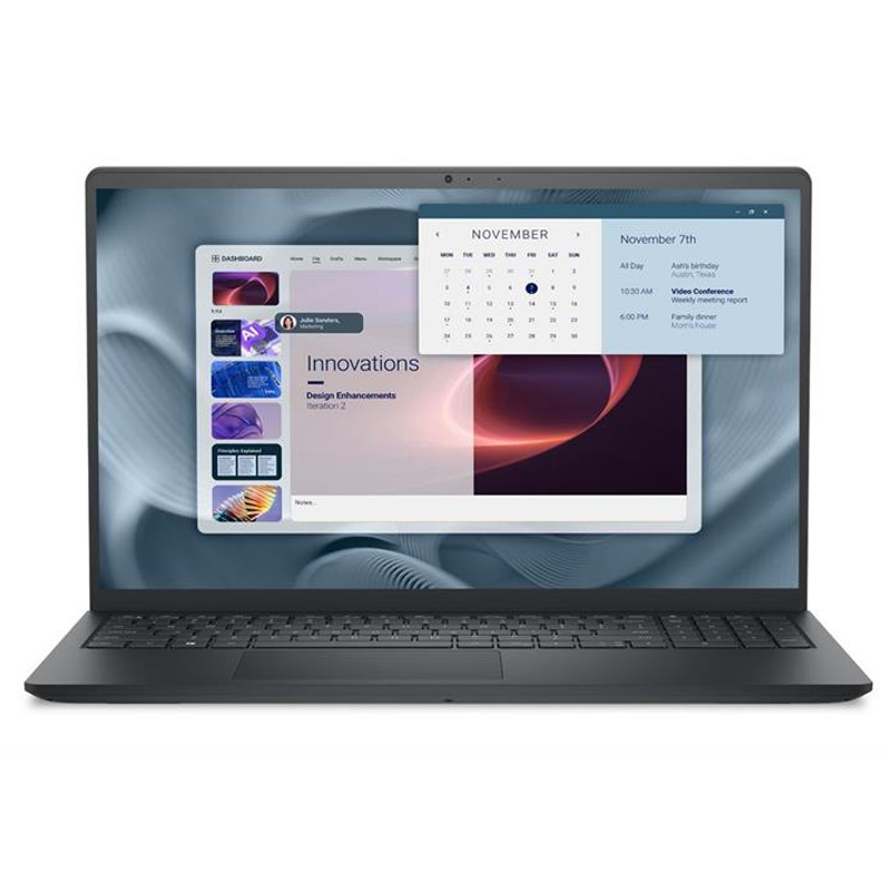 Laptop Dell Pro 15 E PV15250-100U-8512W-2Y /Core 3 100U/8GBDDR5/512GB/15.6FHD250nits/3C41Whr/W11+OffH2024 + Microsft 365 1Y/2Y
