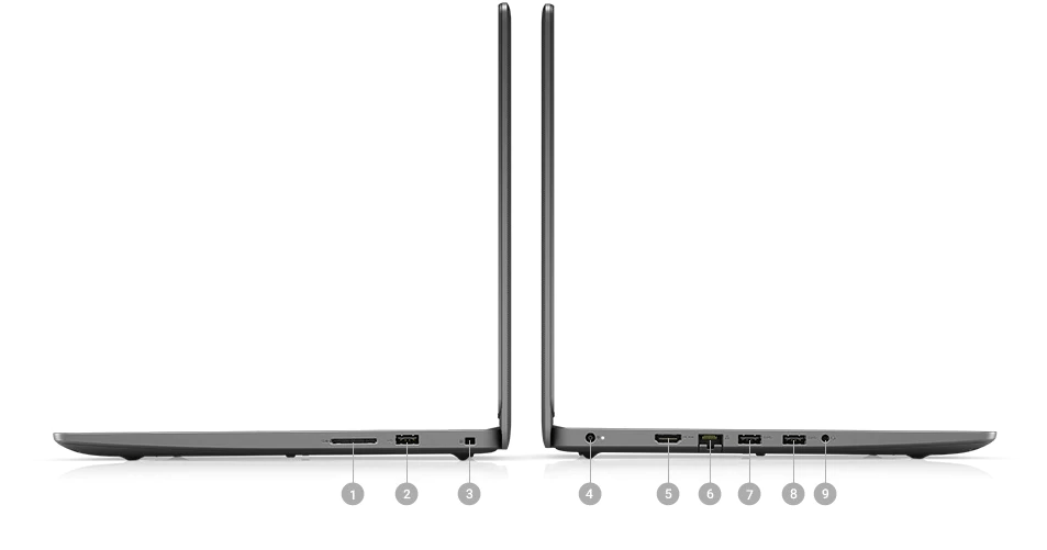 Laptop Dell Vostro 3401 70227392 W10 Đen