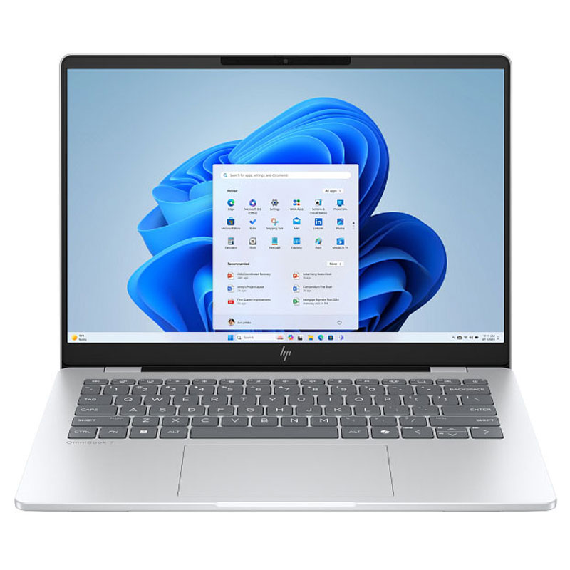 Laptop HP OmniBook 7 14-fr0027TU C1MN1PA /Ultra 7-255U/16GB/512GB/142K/3 Cell/OfficeH24+M365B/Win11/Silver/1Y