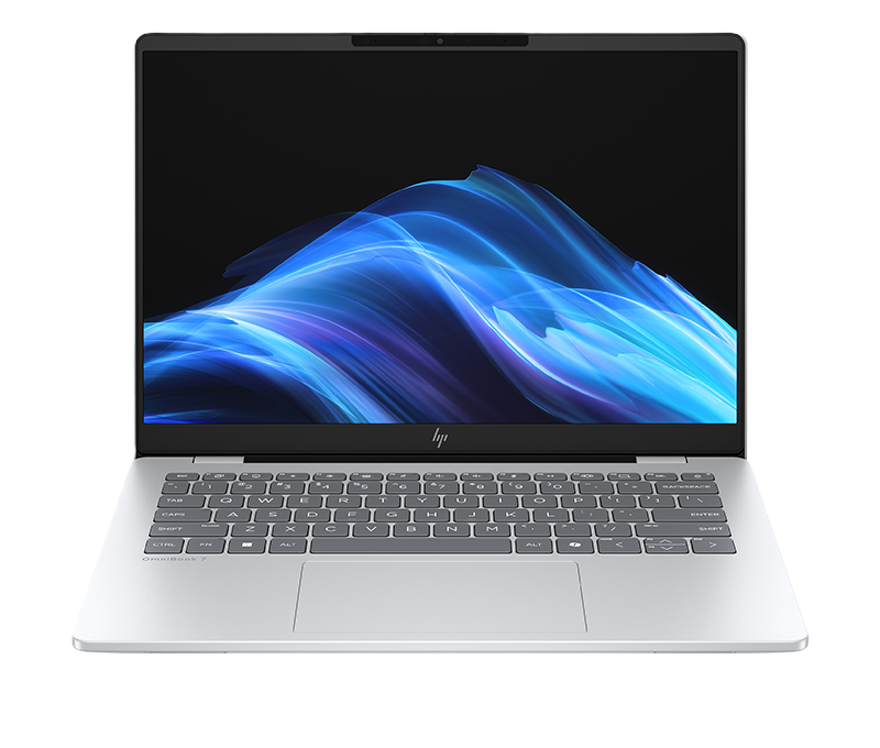 Laptop HP OmniBook 7 14-fr0033TU C1MN2PA /Ultra 5-225U/16GB/512GB/14/4Cell/OfficeHS24+M365/Win11/Glacier Silver/1Y
