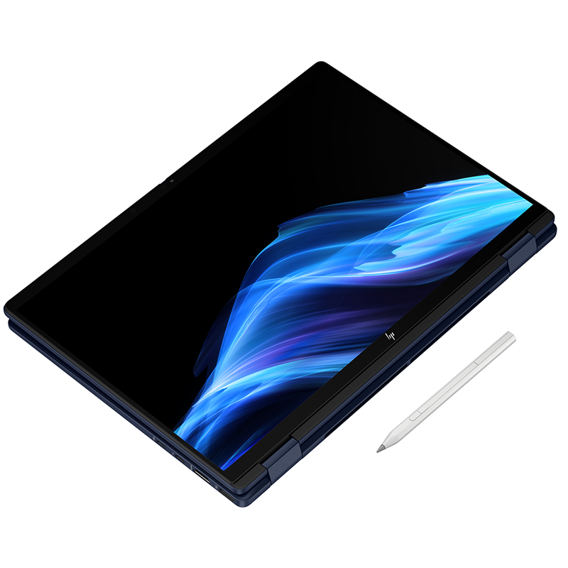 Laptop HP OmniBook X Flip 14-fm0088TU BZ7Q2PA /Ultra 5-226V/16GB/512GB /142K Touch/3 Cell/Pen/OfficeH24+M365B/Win11/Xanh/1Y