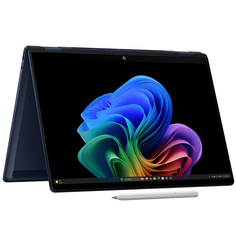 Laptop HP OmniBook X Flip 14-fm0088TU BZ7Q2PA /Ultra 5-226V/16GB/512GB /142K Touch/3 Cell/Pen/OfficeH24+M365B/Win11/Xanh/1Y