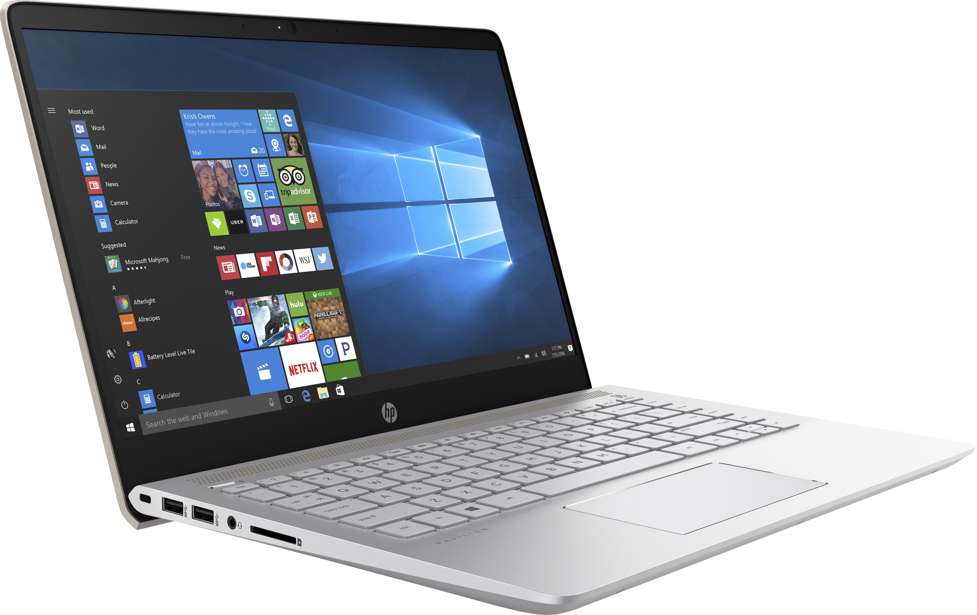 Laptop HP Pavilion 14-bf116TU 3MS12PA GOLD Core i5 Kabylake R Win10