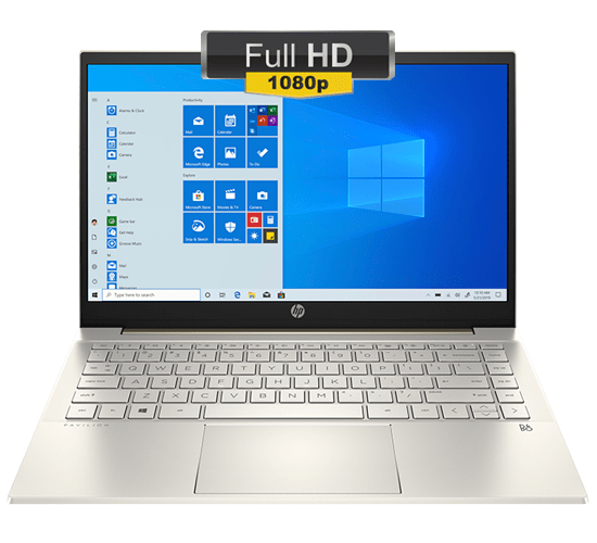 Laptop HP Pavilion 14-dv0005TU 2D7A1PA Vàng