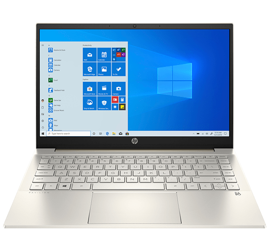 Laptop HP Pavilion 14-dv0005TU 2D7A1PA Vàng