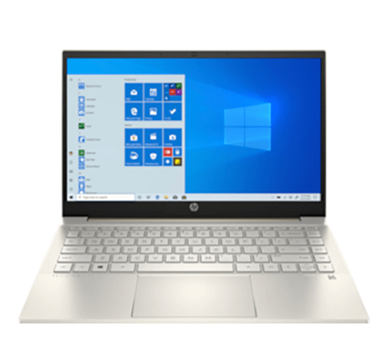 Laptop HP Pavilion 14-dv0007TU 2D7A4PA Vàng