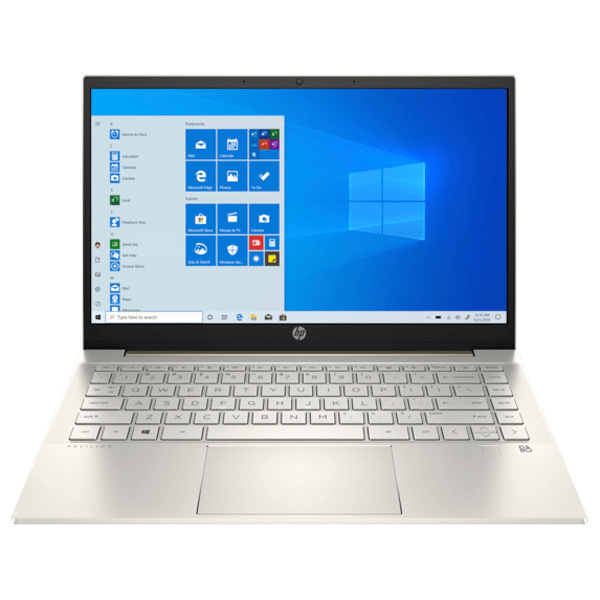 Laptop HP Pavilion 14-dv0008TU 2D7A5PA Vàng