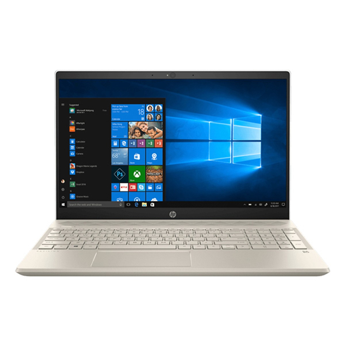 Laptop HP Pavilion 15-cs2035TU 6YZ08PA Vang W10