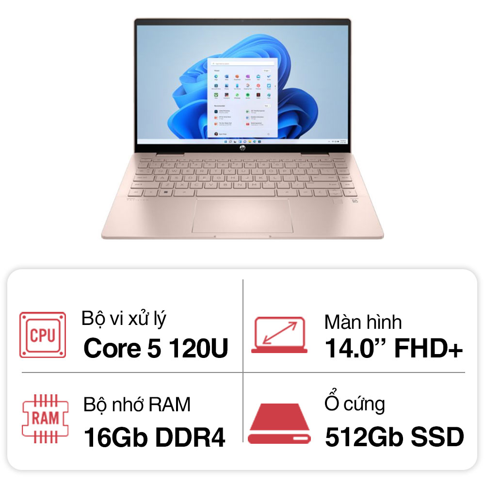 Laptop HP Pavilion X360 14-ek2024TU 9Z2V6PA