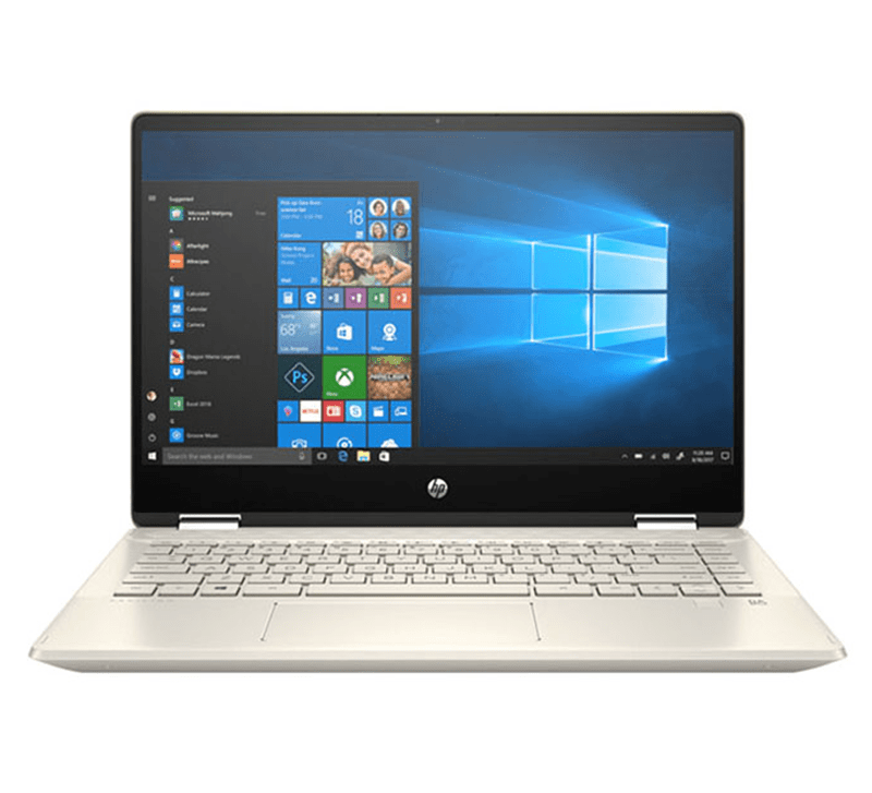 Laptop HP Pavilion x360 14-dw1018TU 2H3N6PA Vàng