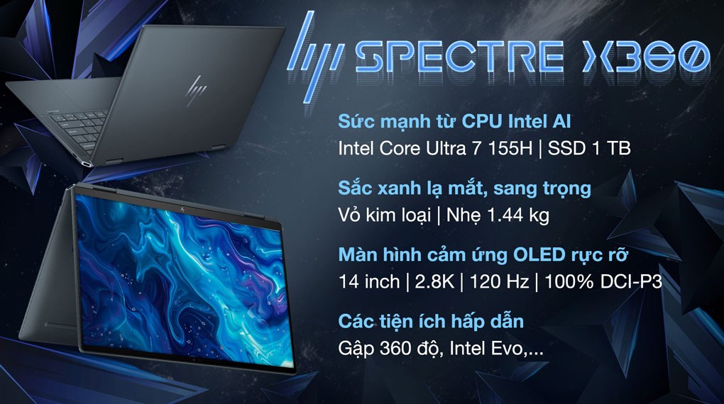 Laptop HP Spectre X360 14-eu0050TU A19BLPA