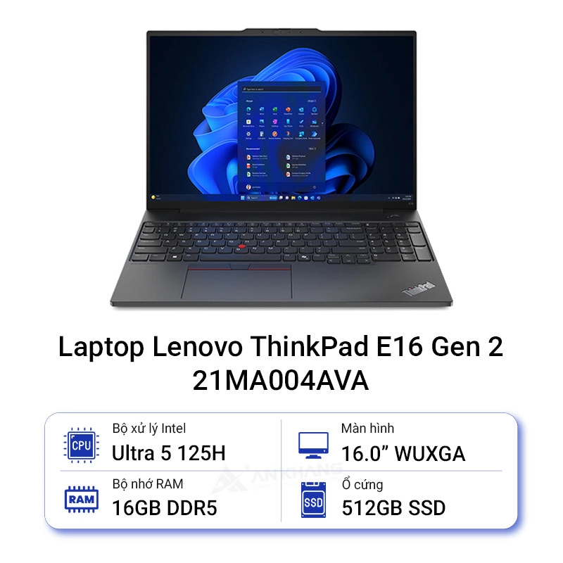 Laptop LENOVO ThinkPad E16 Gen 2 21MA004AVA