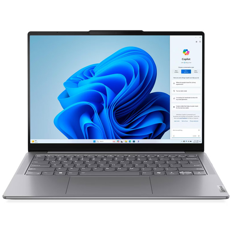 Laptop Lenovo Yoga Slim 7 14IMH9 83CV00DKVN/Ultra 7-155H/32GB/1TB PCIE/14.0 WUXGA OLED/Win 11 + Office/3Y/Xám