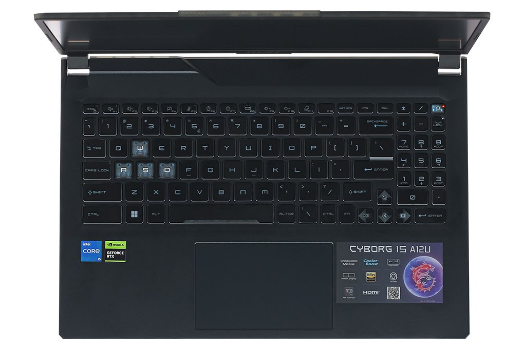 Laptop MSI Cyborg 15 A12UCX-281VN