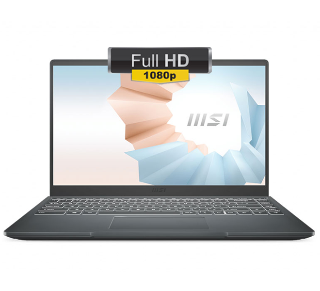 Laptop MSI Modern 14 B10MW 647VN Xám