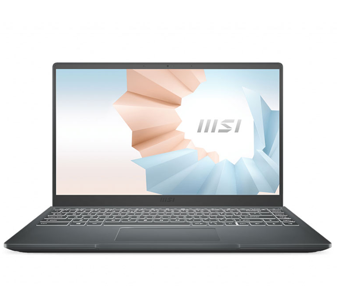 Laptop MSI Modern 14 B10MW 647VN Xám