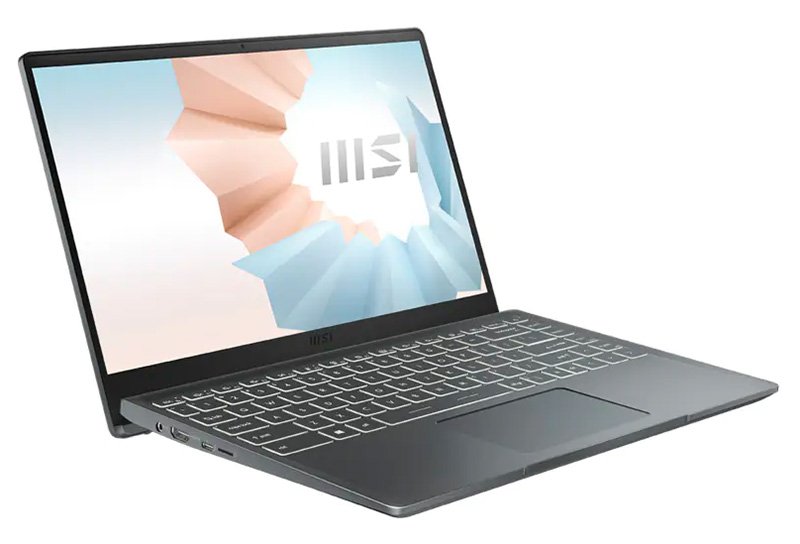 Laptop MSI Modern 14 B11MOU 851VN Xám