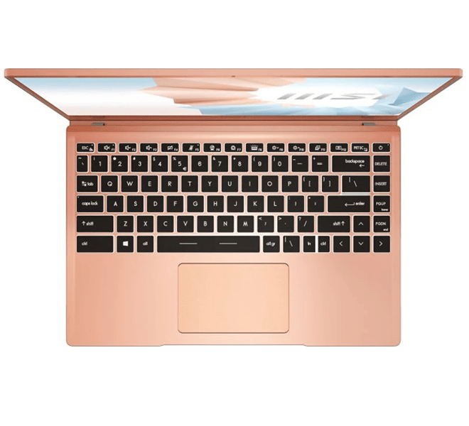 Laptop MSI Modern 14 B11SB 075VN Vàng hồng
