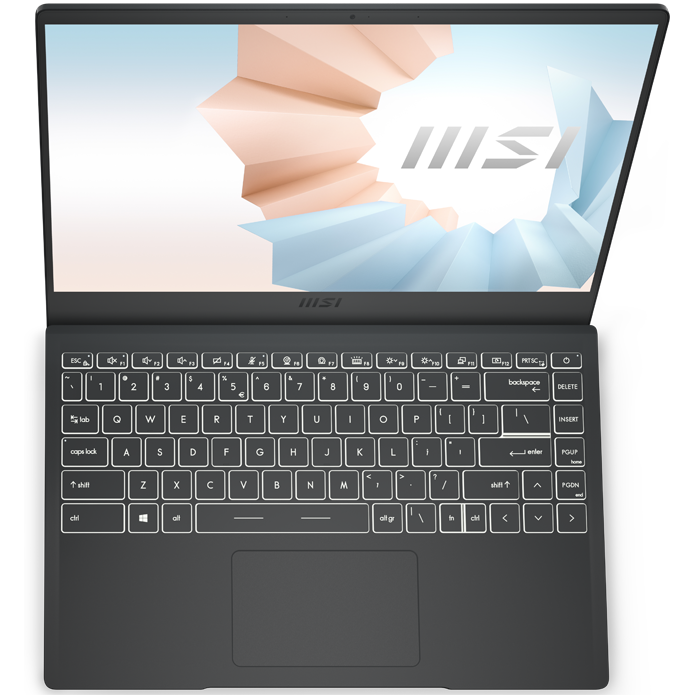 Laptop MSI Modern 14 B5M 064VN Xám