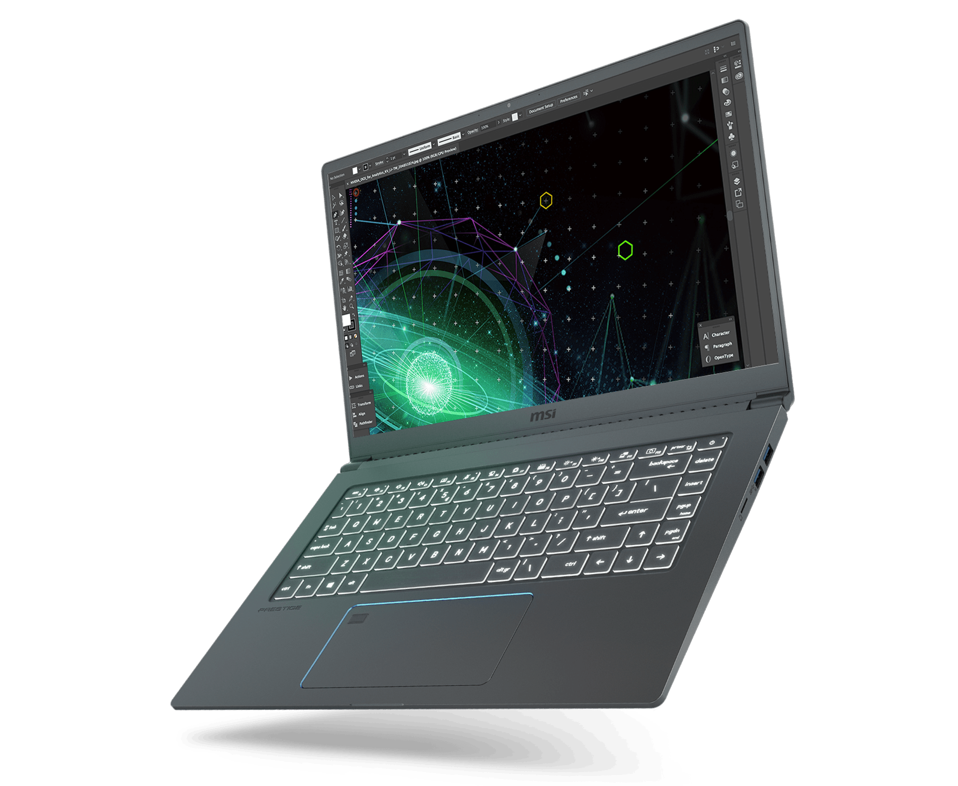 Laptop MSI Prestige 14 A10RB 028VN