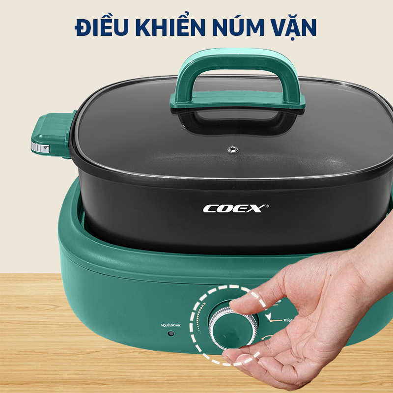 Lẩu điện đa năng 6 lít Coex CH-2121