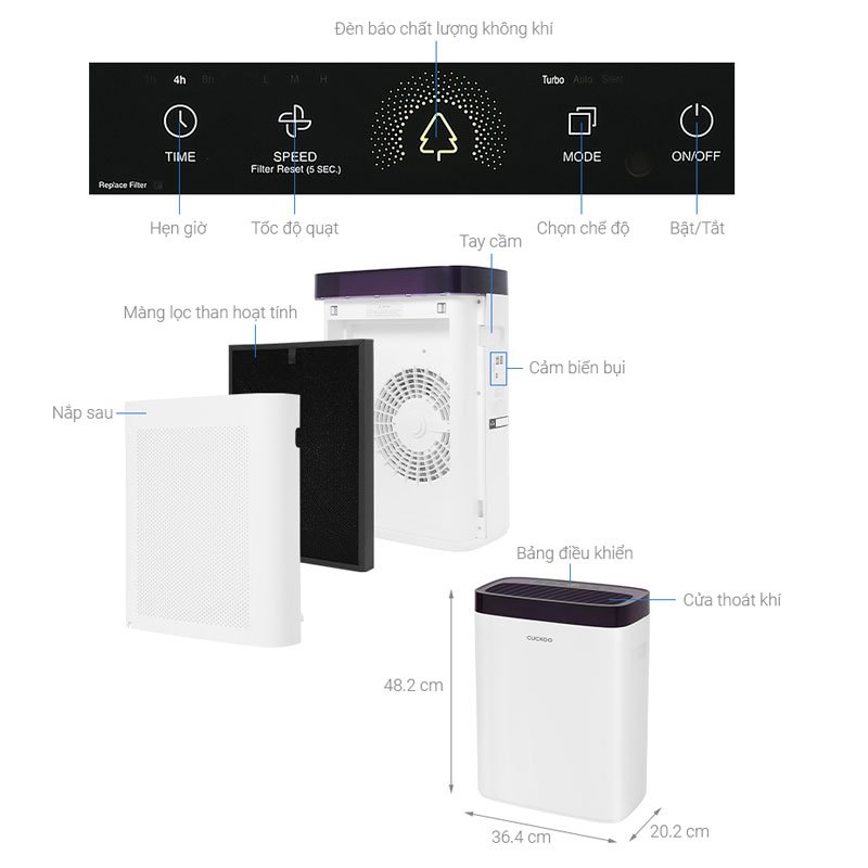 Lọc không khí Cuckoo CAC-G0910FN/NVCKV