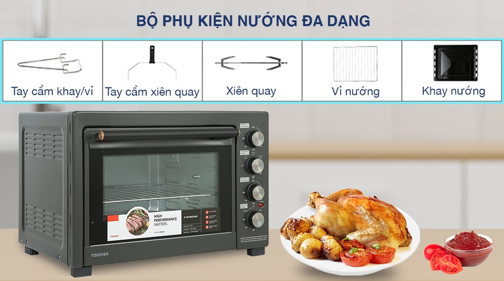 Lò nướng 40L Toshiba TL-MC40EZF(GR)