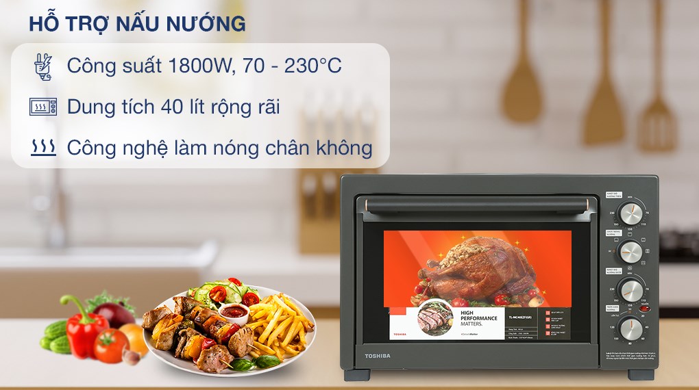 Lò nướng 40L Toshiba TL-MC40EZF(GR)