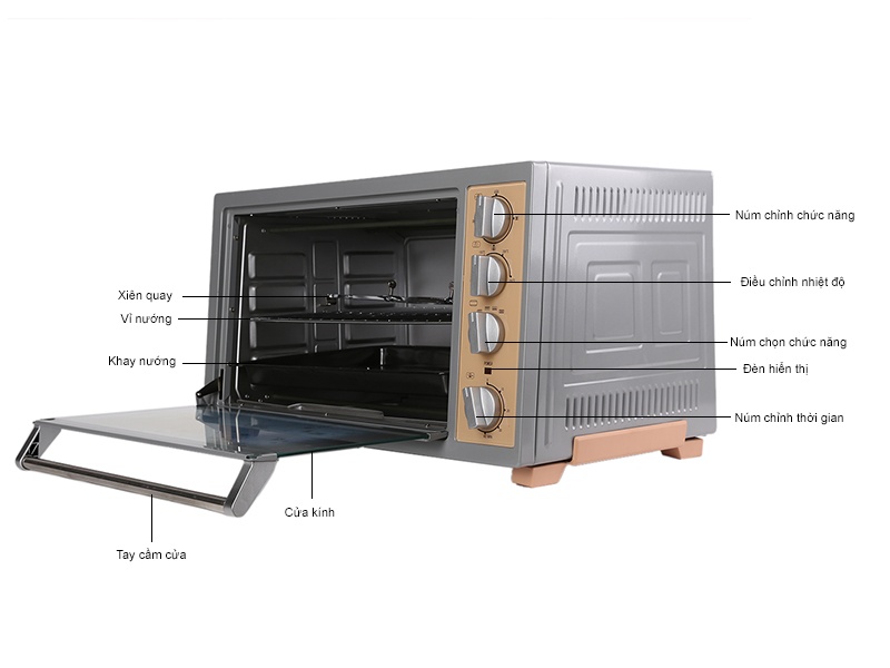 Lò nướng 52L Kangaroo KG195