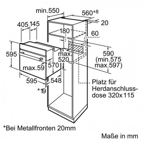 Lò nướng Bosch HBN331E1K