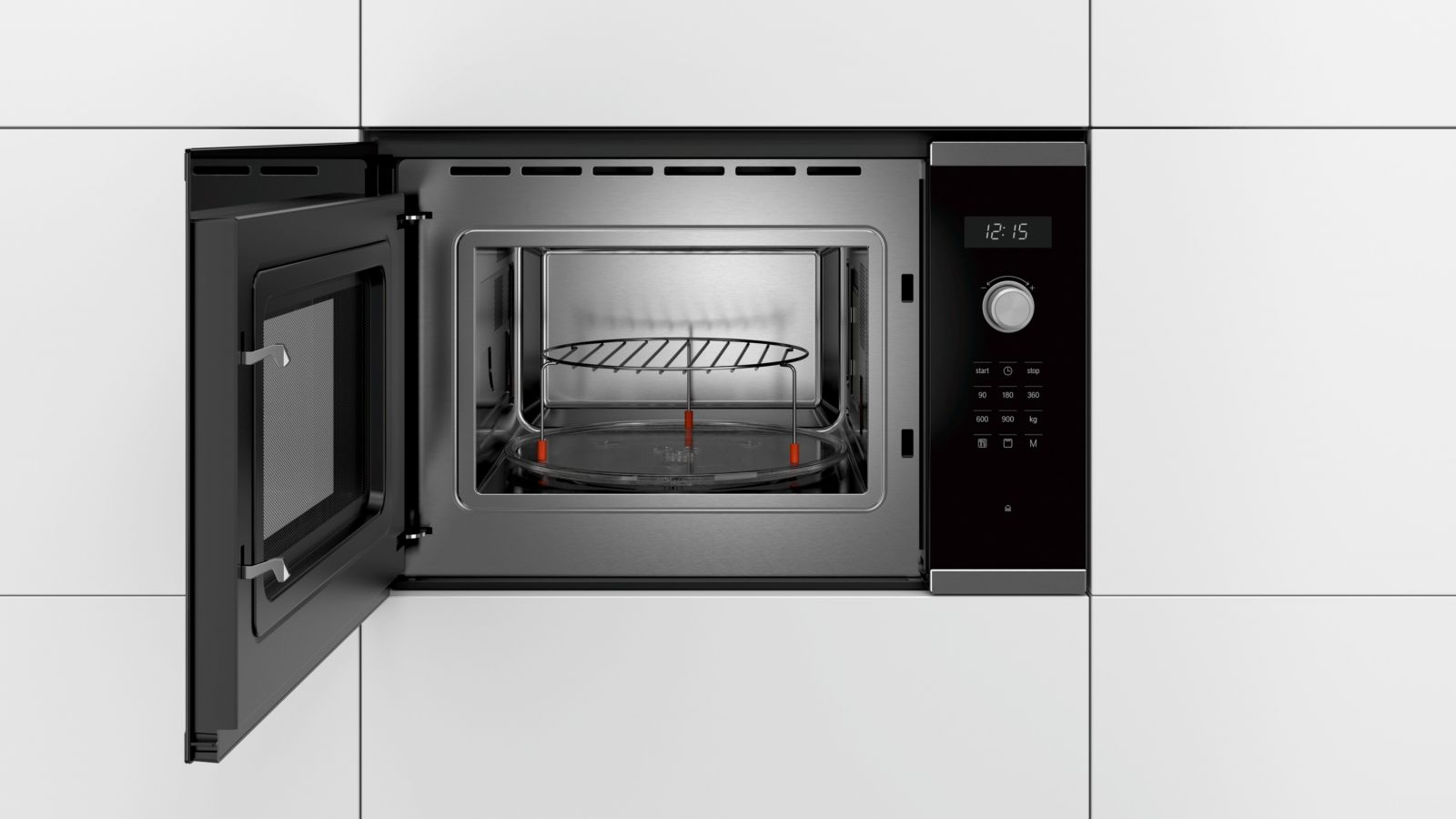 Lò vi sóng điện tử 25L Bosch BEL554MS0B 38cm