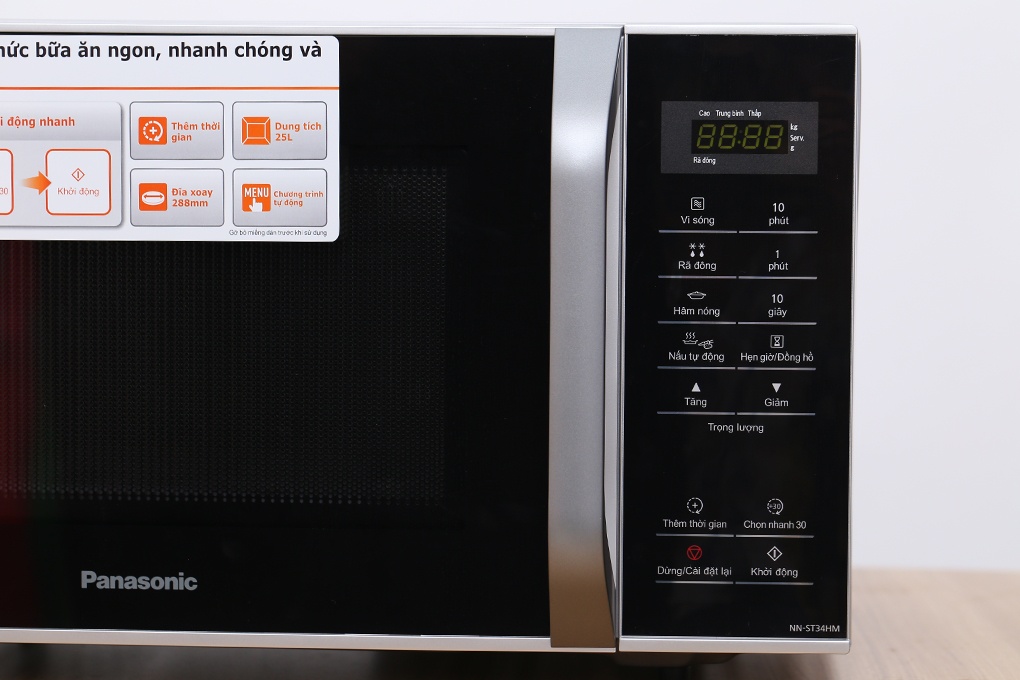 Lò vi sóng điện tử 25L Panasonic NN-ST34HMYUE