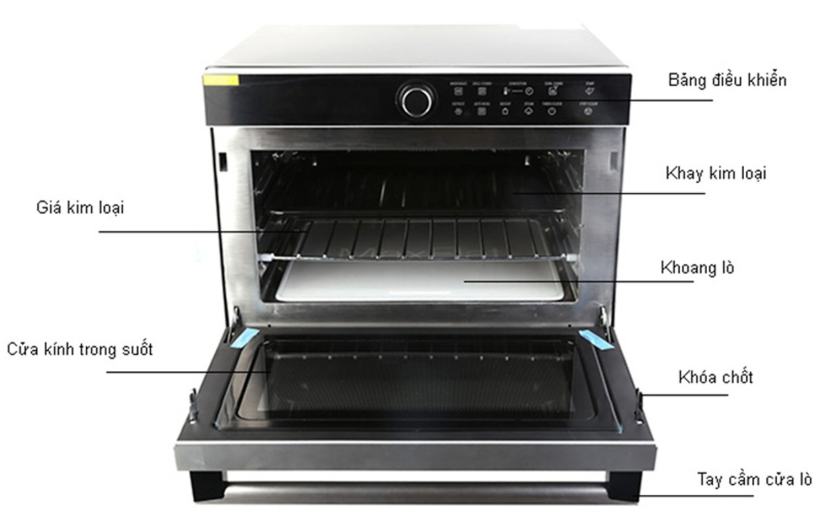 Lò vi sóng điện tử 32L Electrolux 32L EMS3288X Có nướng
