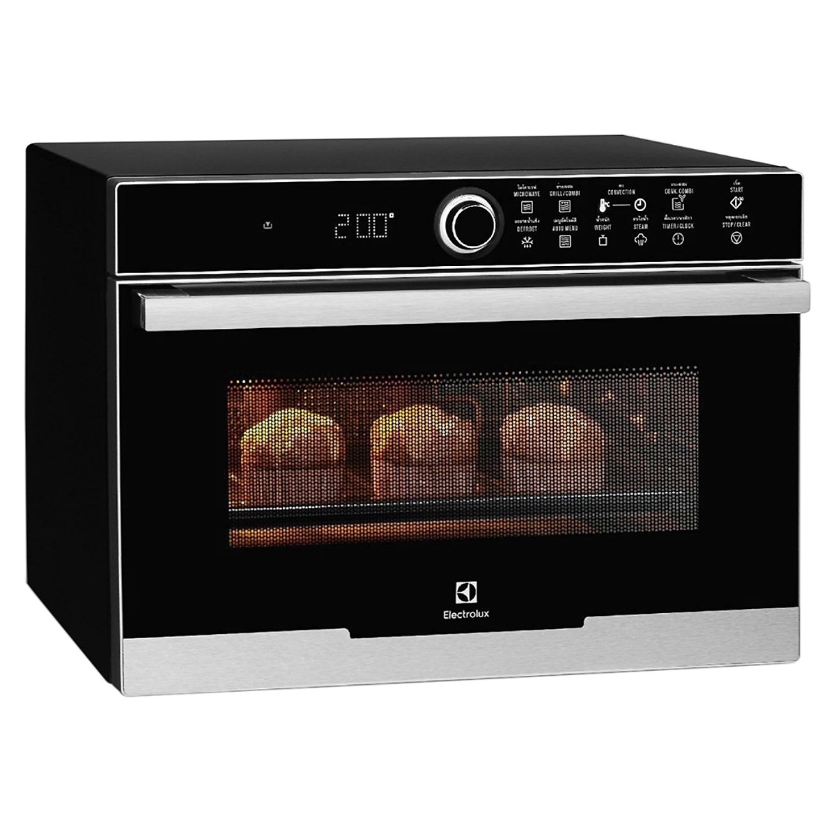 Lò vi sóng điện tử 32L Electrolux 32L EMS3288X Có nướng