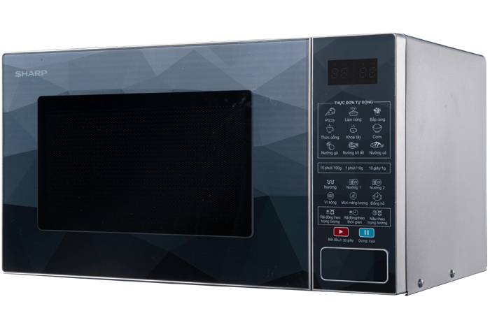 Lò vi sóng điện tử có nướng 23L Sharp R-G378VN-CS