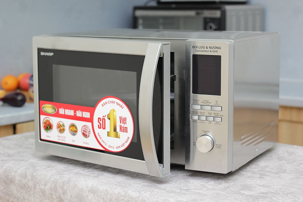 Lò vi sóng điện tử Sharp R-C932VN(ST), 32L, có nướng