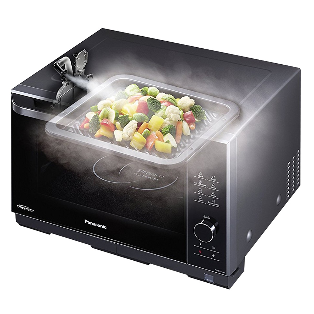 Lò vi sóng hơi nước siêu nhiệt Panasonic NN-DS596BYUE 27L