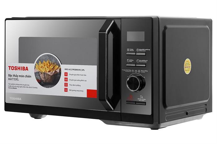 Lò vi sóng mặt gương 27L Toshiba MW3-AC27PE(BM)VN