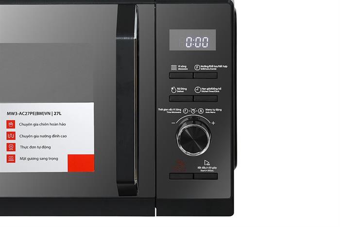 Lò vi sóng mặt gương 27L Toshiba MW3-AC27PE(BM)VN