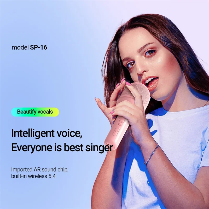 Loa bluetooth Celebrat Wireless Microphone SP-16 SP-16