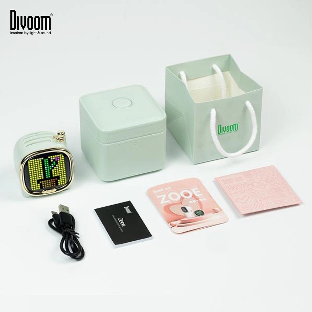 Loa Bluetooth Divoom - Zooe Green