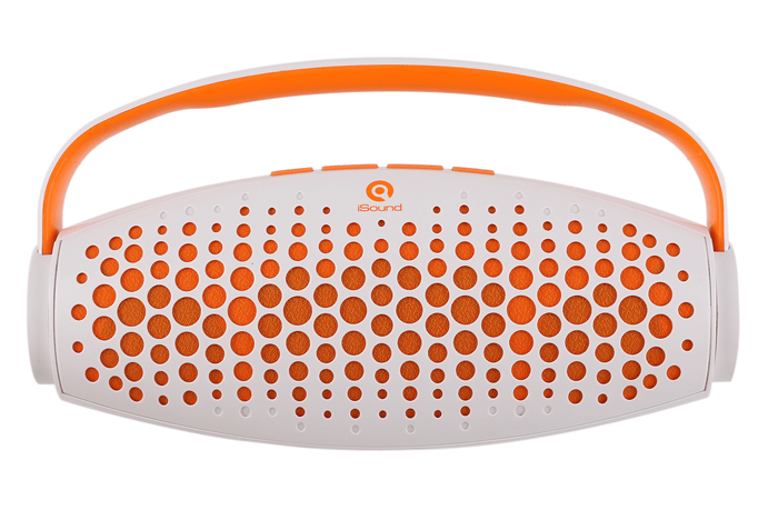 Loa Bluetooth iSound SP11W (Màu trắng cam) - BH 30 ngày