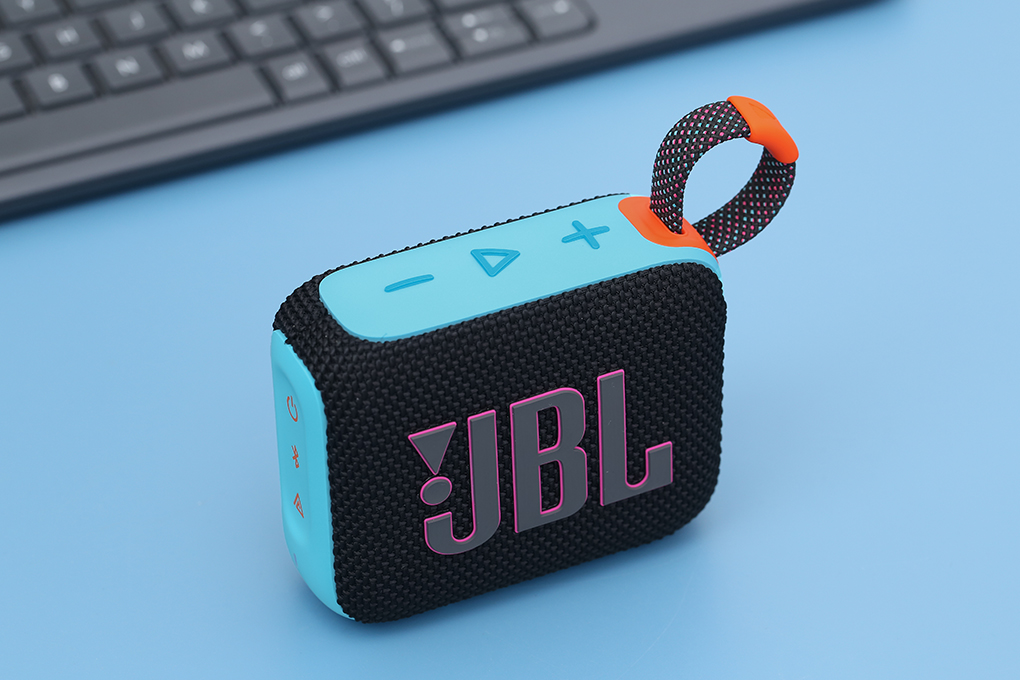 Loa Bluetooth JBL Go 4 - Hàng Chính hãng PGI Black/Orange