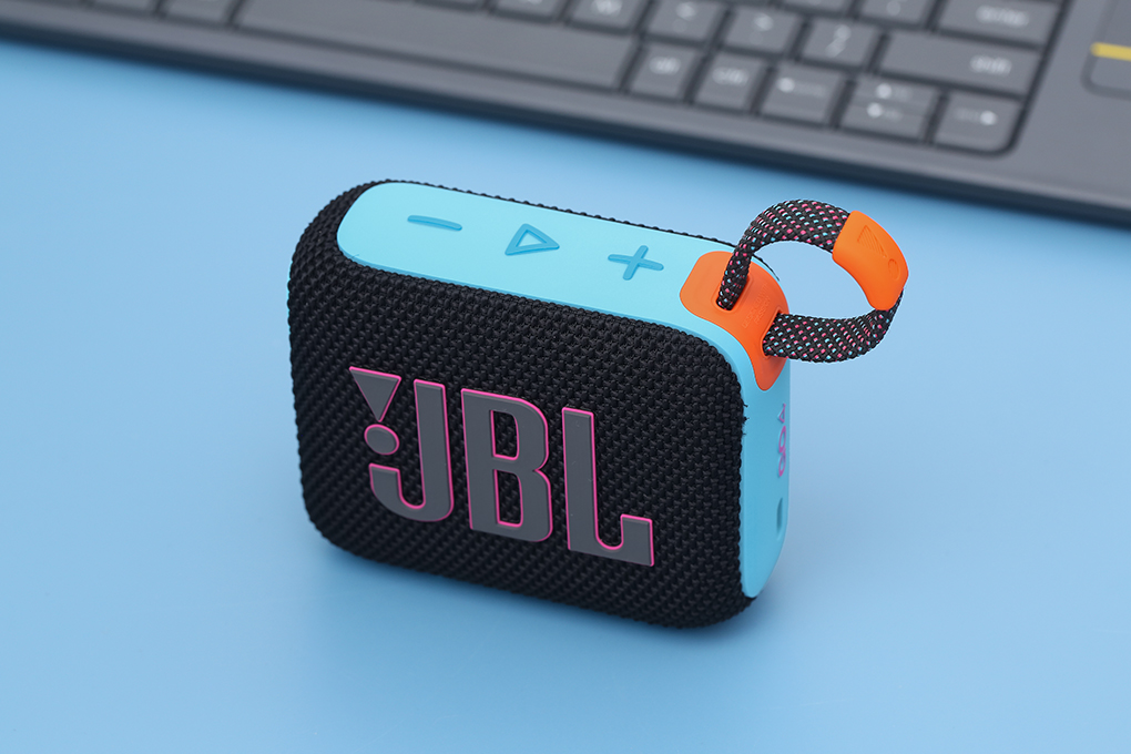 Loa Bluetooth JBL Go 4 - Hàng Chính hãng PGI Black/Orange