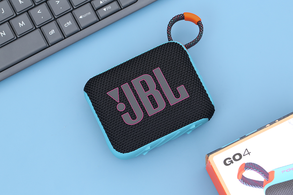 Loa Bluetooth JBL Go 4 - Hàng Chính hãng PGI Black/Orange