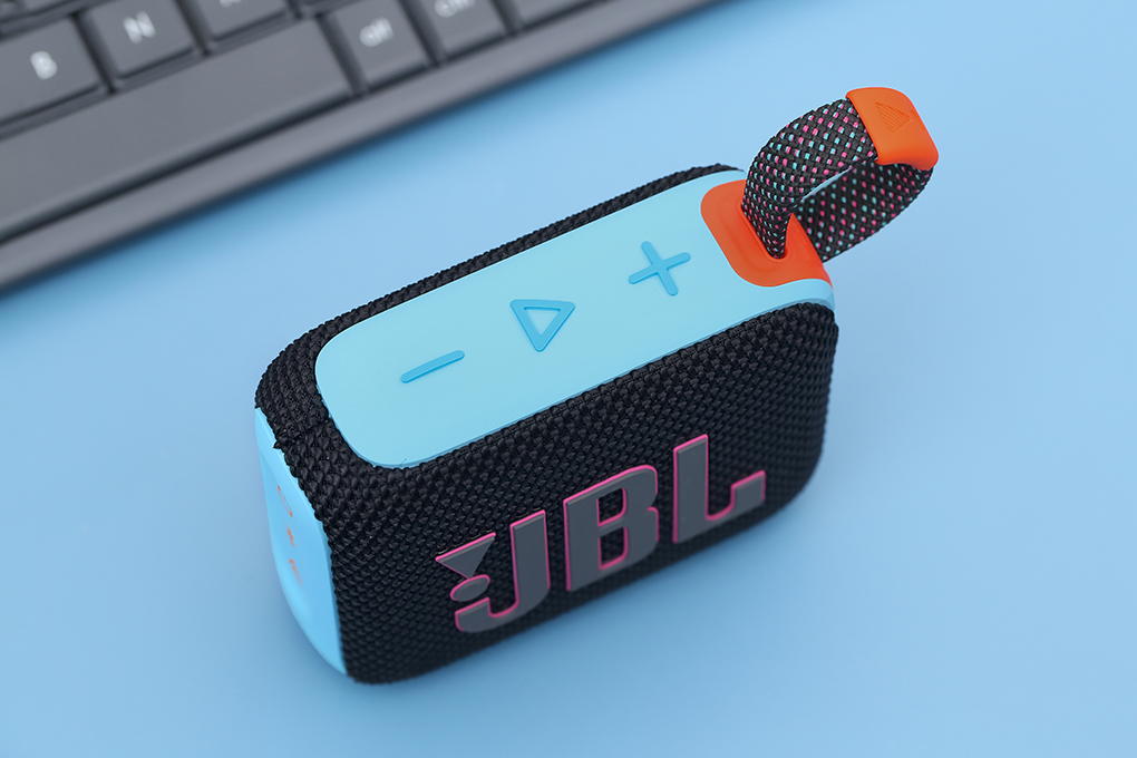 Loa Bluetooth JBL Go 4 - Hàng Chính hãng PGI Black/Orange