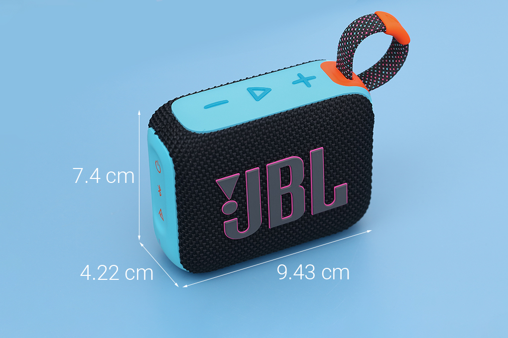 Loa Bluetooth JBL Go 4 - Hàng Chính hãng PGI Black/Orange