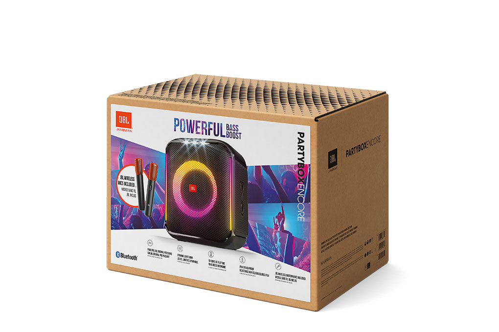 Loa Bluetooth JBL PARTYBOX ENCORE (Kèm Micro) - Hàng Chính hãng PGI Black