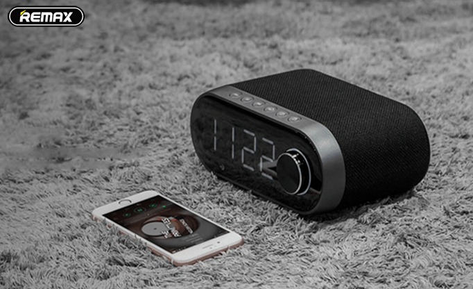Loa Bluetooth kiêm đồng hồ báo thức Remax RB-M26